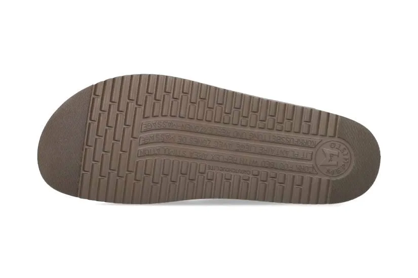 'Nerio' men's slide sandal - green