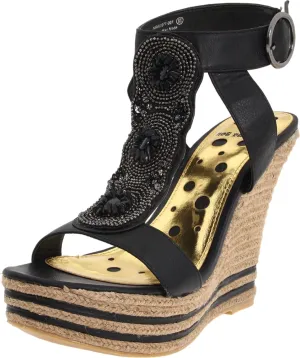 Not Rated Women's Rap Star Wedge Sandal