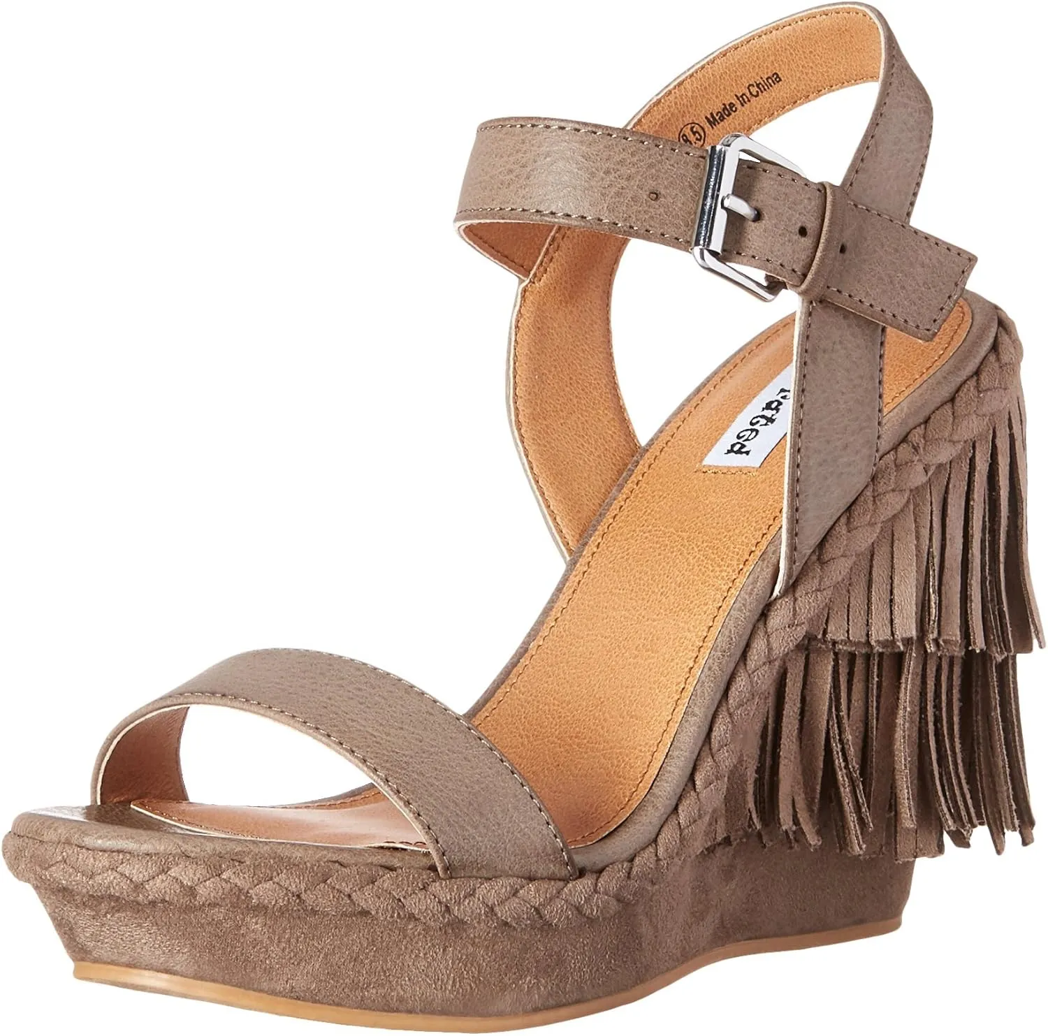 Not Rated Women's Roaring Ruby Wedge Sandal