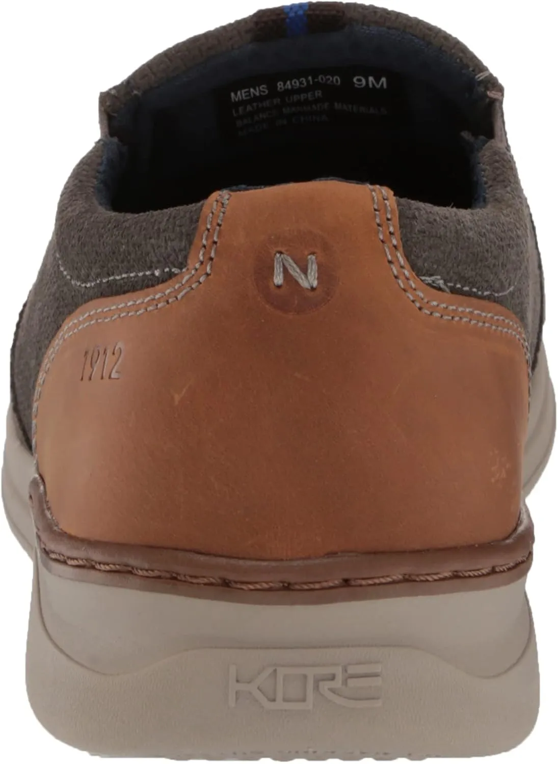 Nunn Bush Men's Tour 2.0 Plain Toe Slip-on Loafer with Kore Comfort Technology