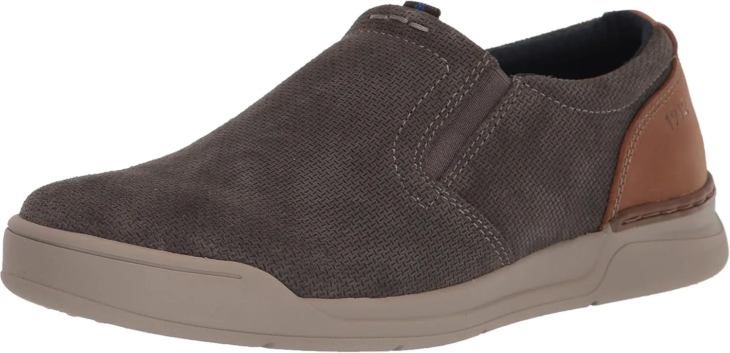 Nunn Bush Men's Tour 2.0 Plain Toe Slip-on Loafer with Kore Comfort Technology