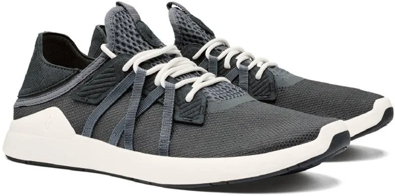 Olukai Mens Holo Sneaker in Dark Shadow