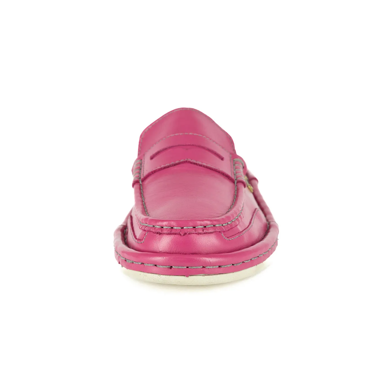 OMOM388 : Leather Mule in Aurora Soft Saddle Leather