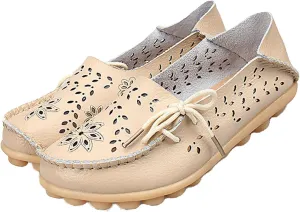 Owlkay Shoes for Women Slip Ons, Casual All-Match Hollow Orthopedic Sandals, Comfortable Practical Daily