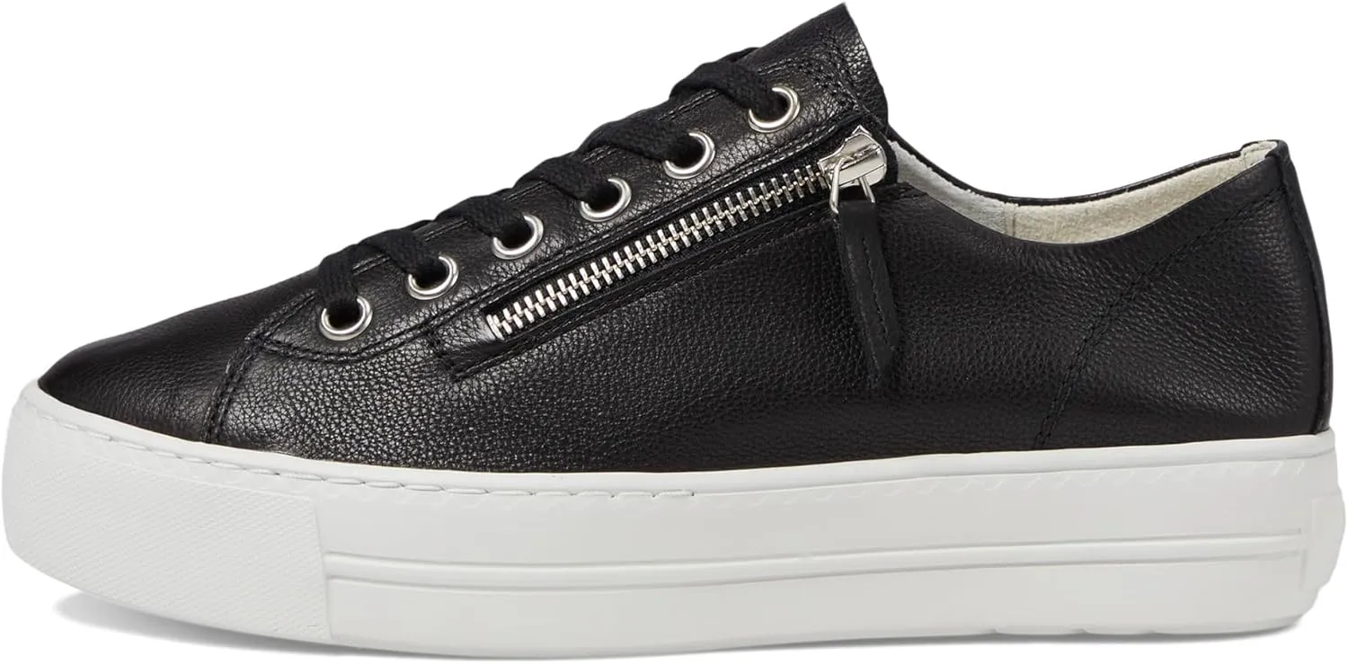 Paul Green Skylar - Sneakers for Women - Latex Midsole - Leather Upper - Leather Lining - Round Toe