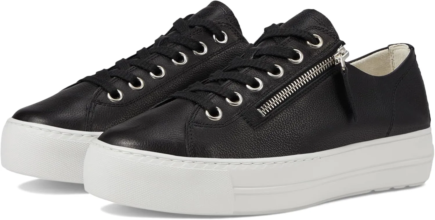 Paul Green Skylar - Sneakers for Women - Latex Midsole - Leather Upper - Leather Lining - Round Toe