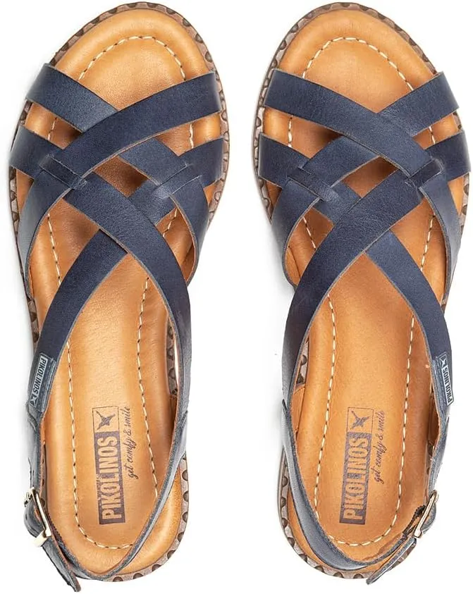 PIKOLINOS Flat Sandals Leather Algar for Woman