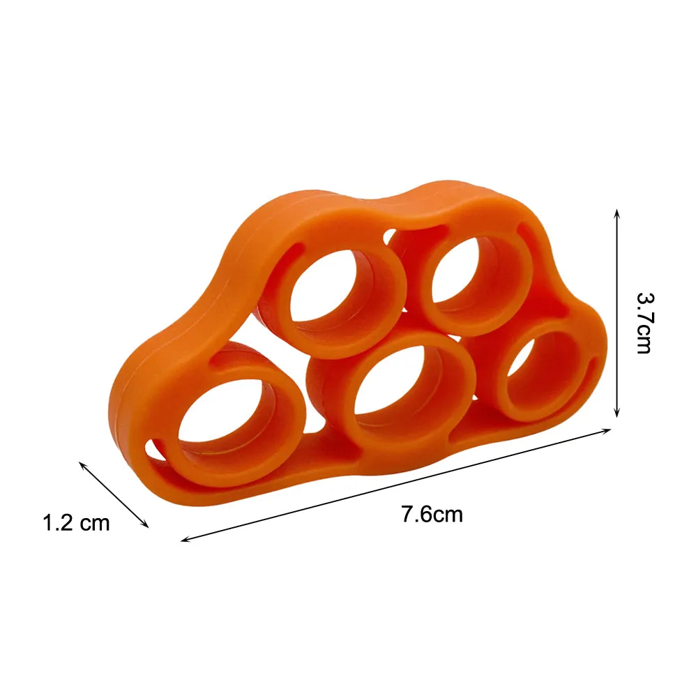 Premium Silicone Wrist Stretcher & Finger Gripper Expander - 5-Finger Carpal Strength Trainer for Hand, Grip & Injury Recovery - Ideal for Gym, Muscle Relaxation, and Fitness Training - Portable & Easy to Use