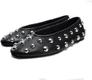 Rhinestone Flats for Women Crystal Studded Mary Jane Ballet Flats Shoes Buckle Strap Sparkly Casual Dress Ballerina Shoes