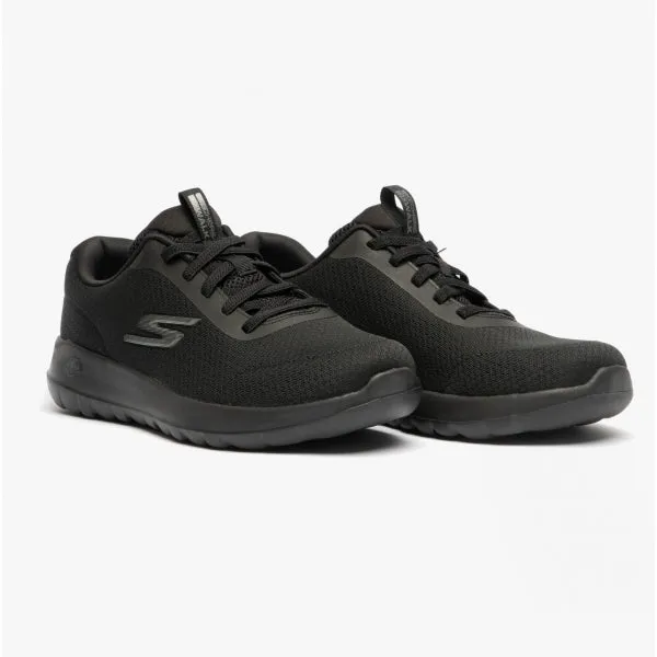 Skechers 216281/BBK GO WALK MAX-MIDSHORE Mens Trainers Black
