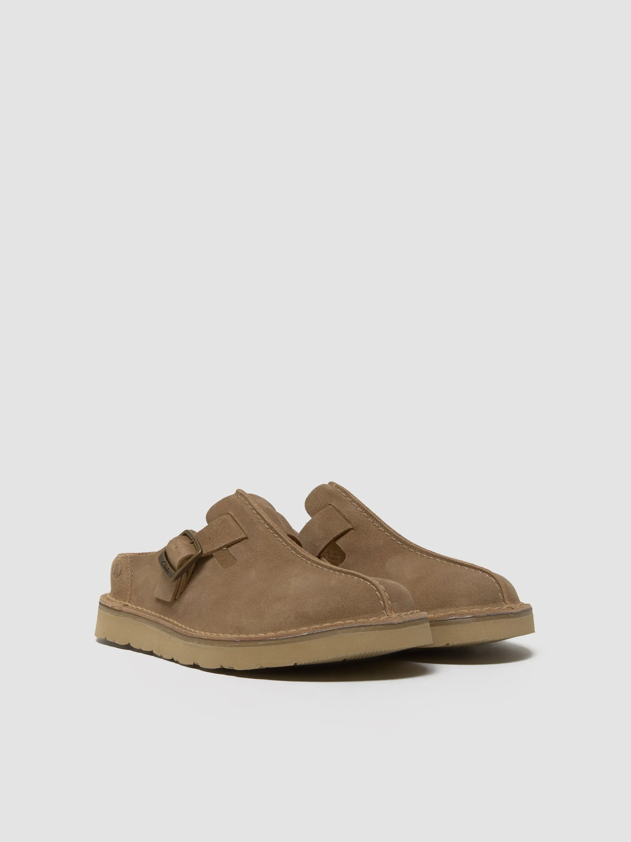 Solsbury Mule Shoes in Dark & Suede