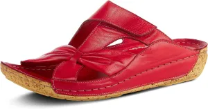 Spring Step Women's Style Gretta Leather Slide Sandal