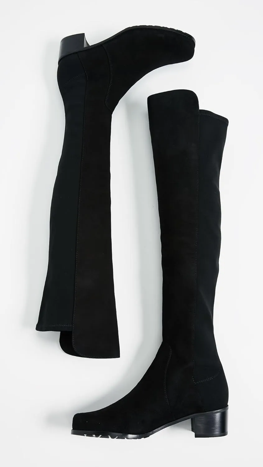 Stuart Weitzman Women's Reserve Stretch Suede Boots