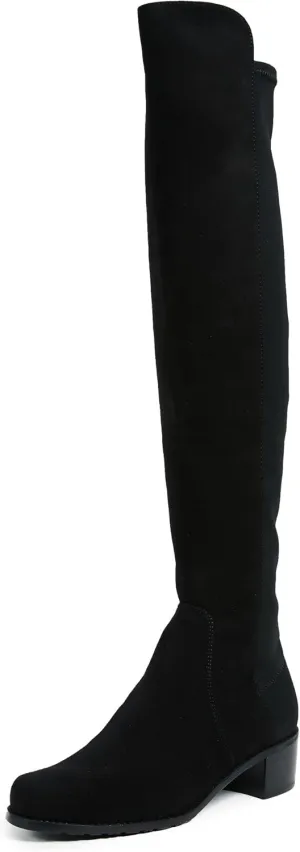 Stuart Weitzman Women's Reserve Stretch Suede Boots