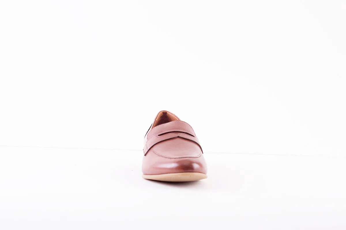 TAMARIS - 24215-305 FLAT LOAFER - TAN