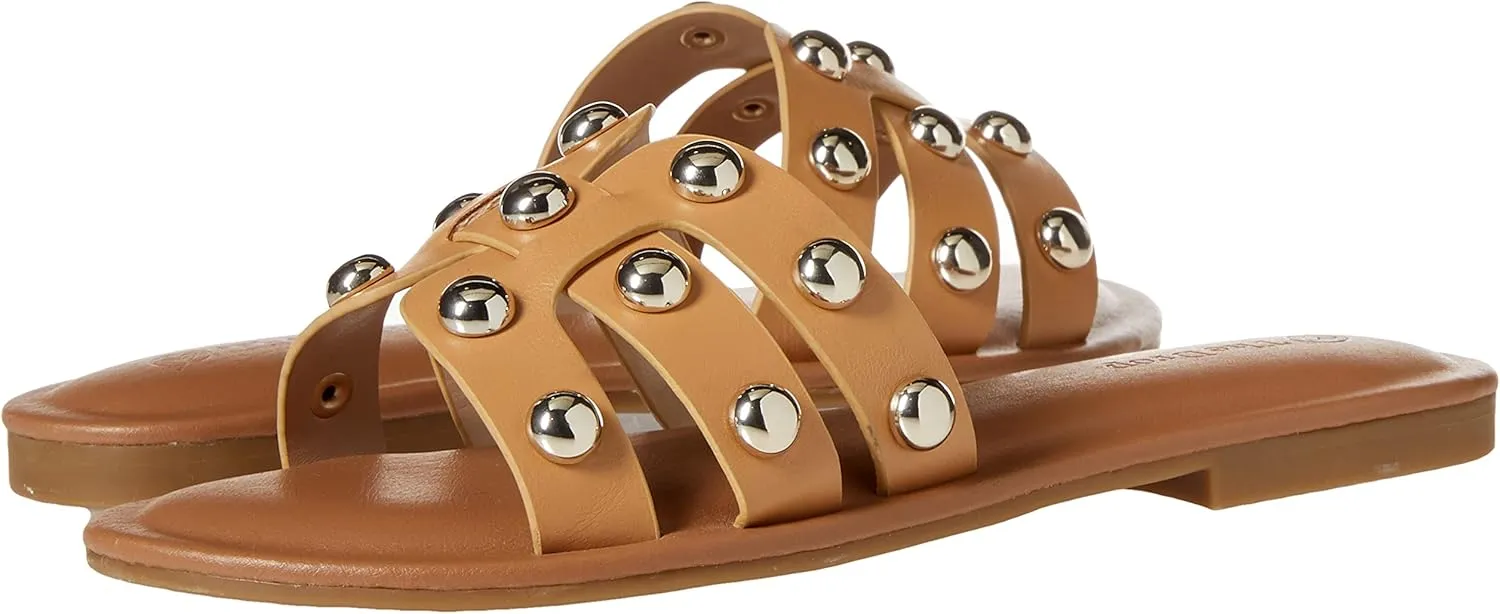 The Drop Women's Monika Flat H-Band Slide Sandal