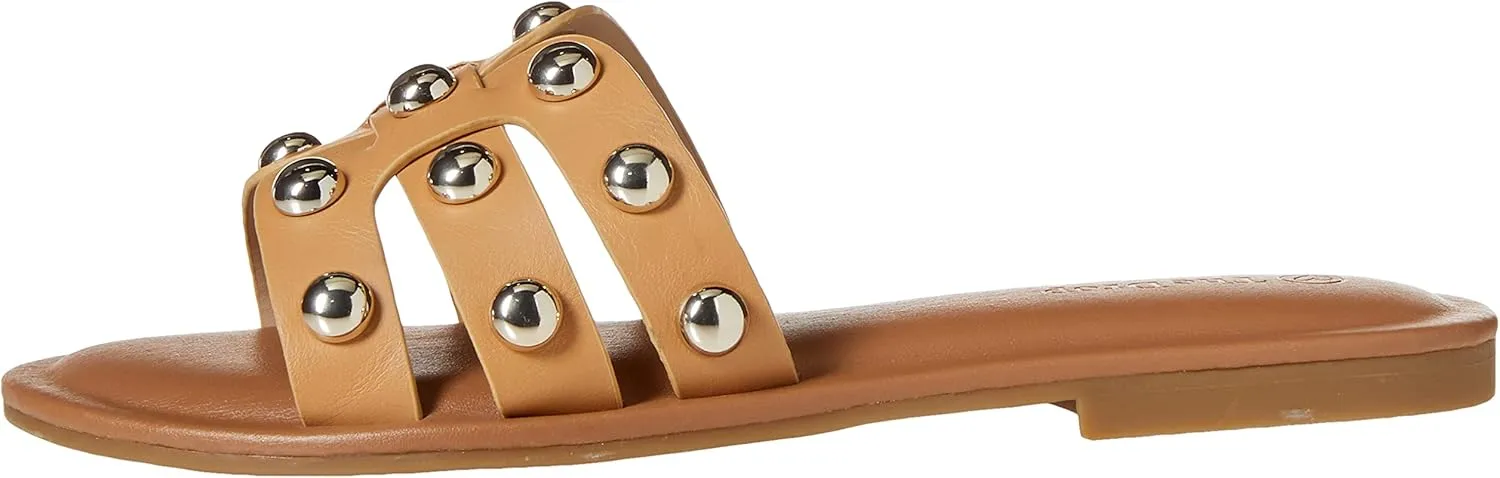 The Drop Women's Monika Flat H-Band Slide Sandal