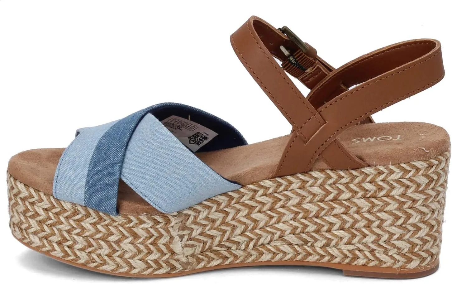 TOMS Women's Willow Wedge Sandal, 9