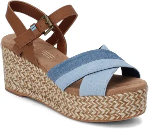 TOMS Women's Willow Wedge Sandal, 9