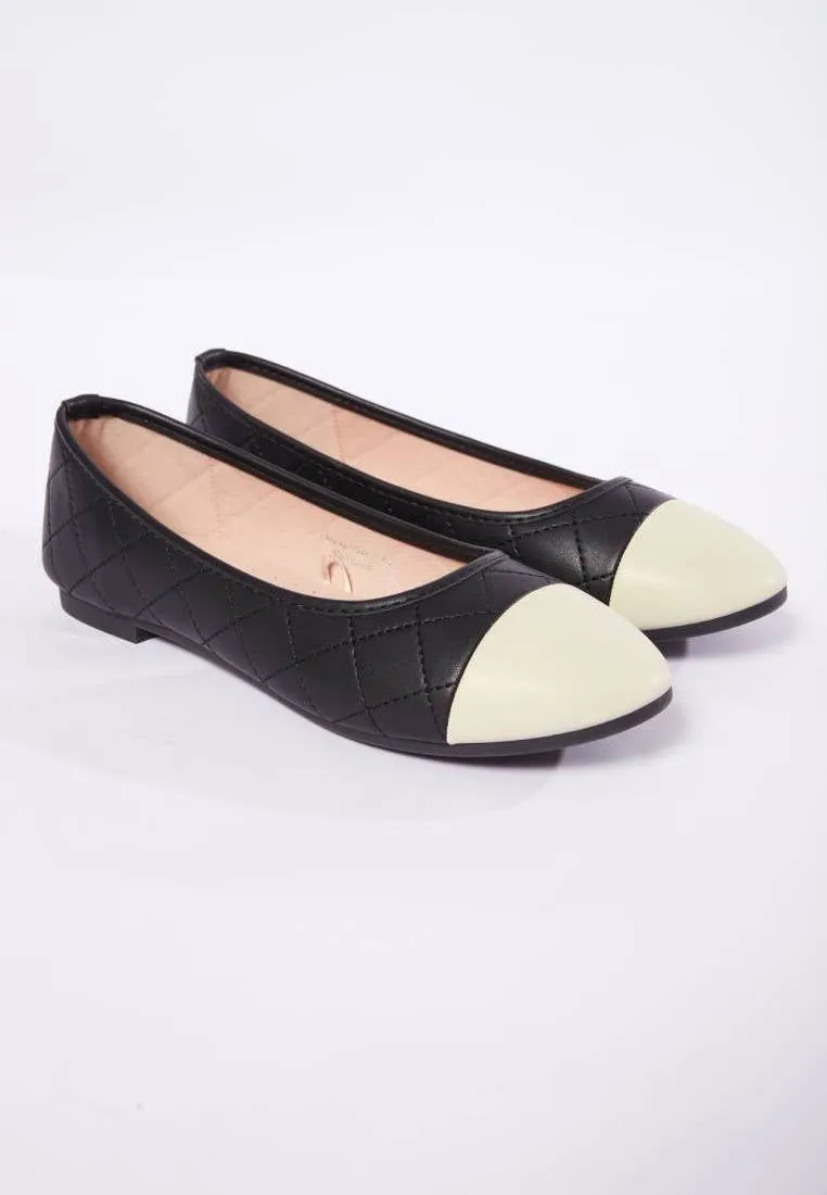 Two Tone Flat Shoes