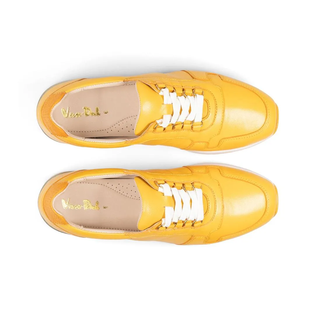 Van Dal Reydon Trainers - Yellow Leather