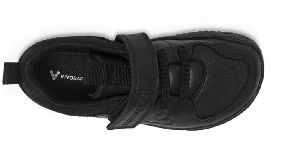 Vivobarefoot Preschool Primus Ludo School Obsidian