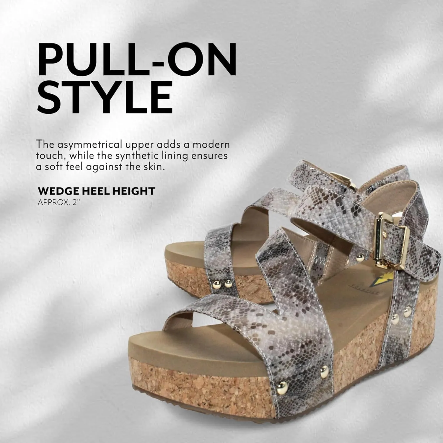 VOLATILE Women's Biloxi Wedge Sandal
