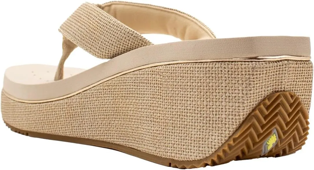 VOLATILE Women's Lantern Wedge Sandal