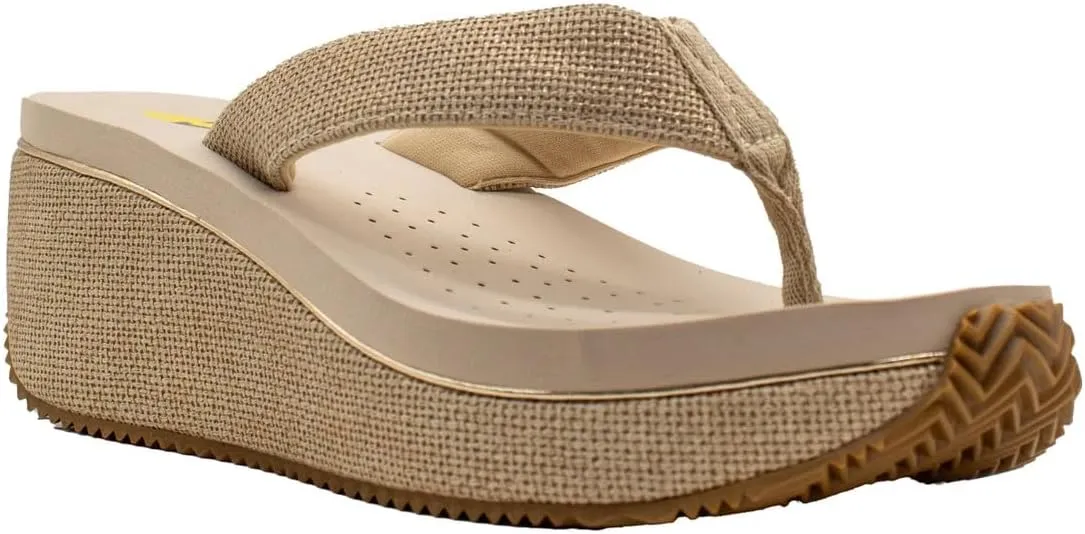 VOLATILE Women's Lantern Wedge Sandal