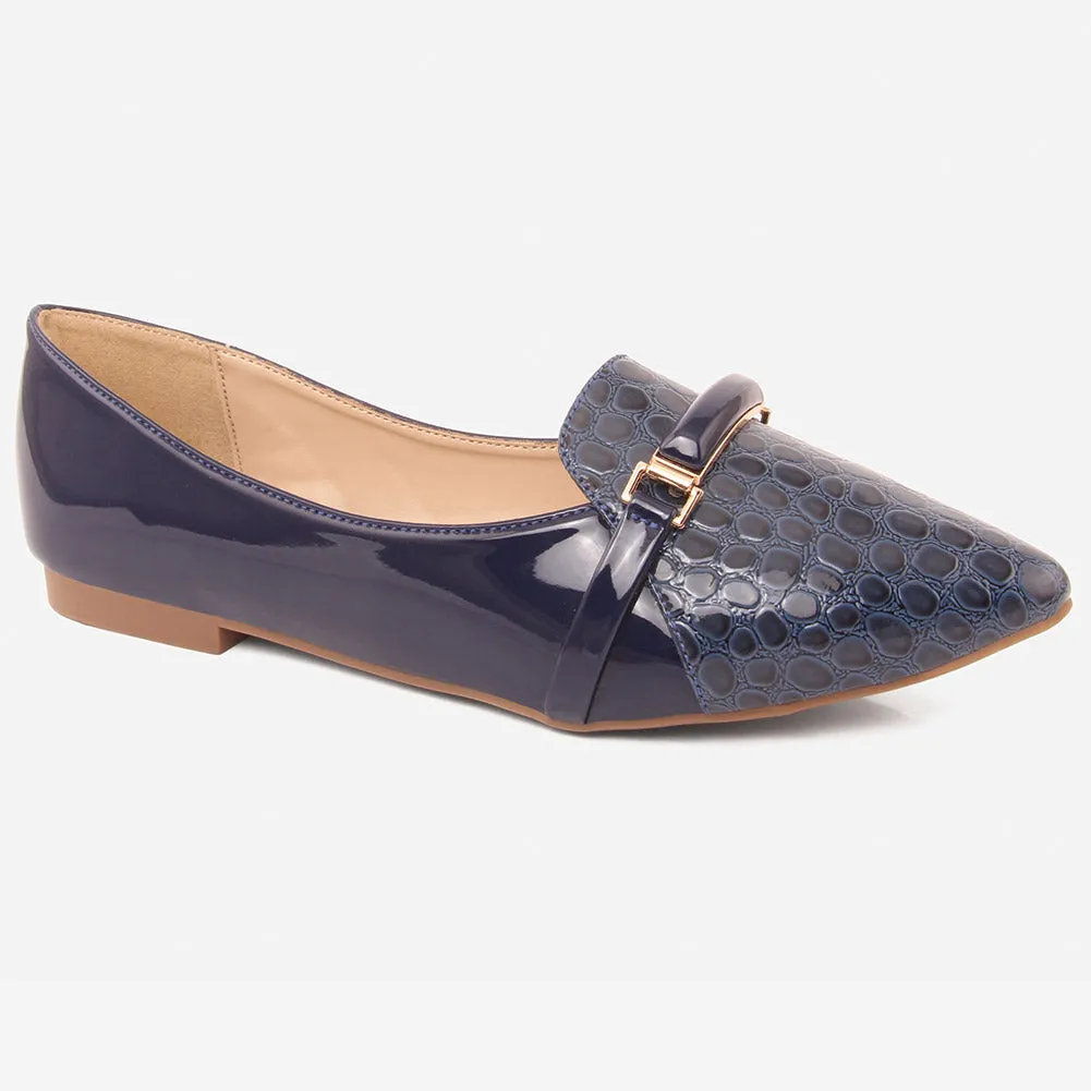 Women "XIMENA" Pointed Toe Ballet Flat