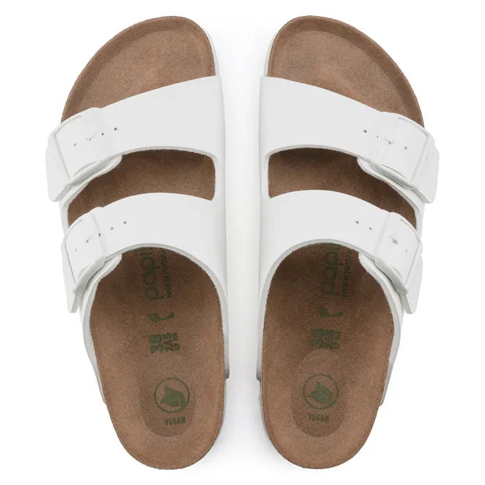 Womens Birkenstock Arizona Platform Vegan Narrow White