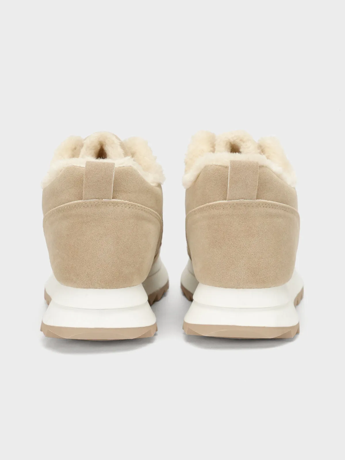 Womens "JABARI" Laced Up Sneakers