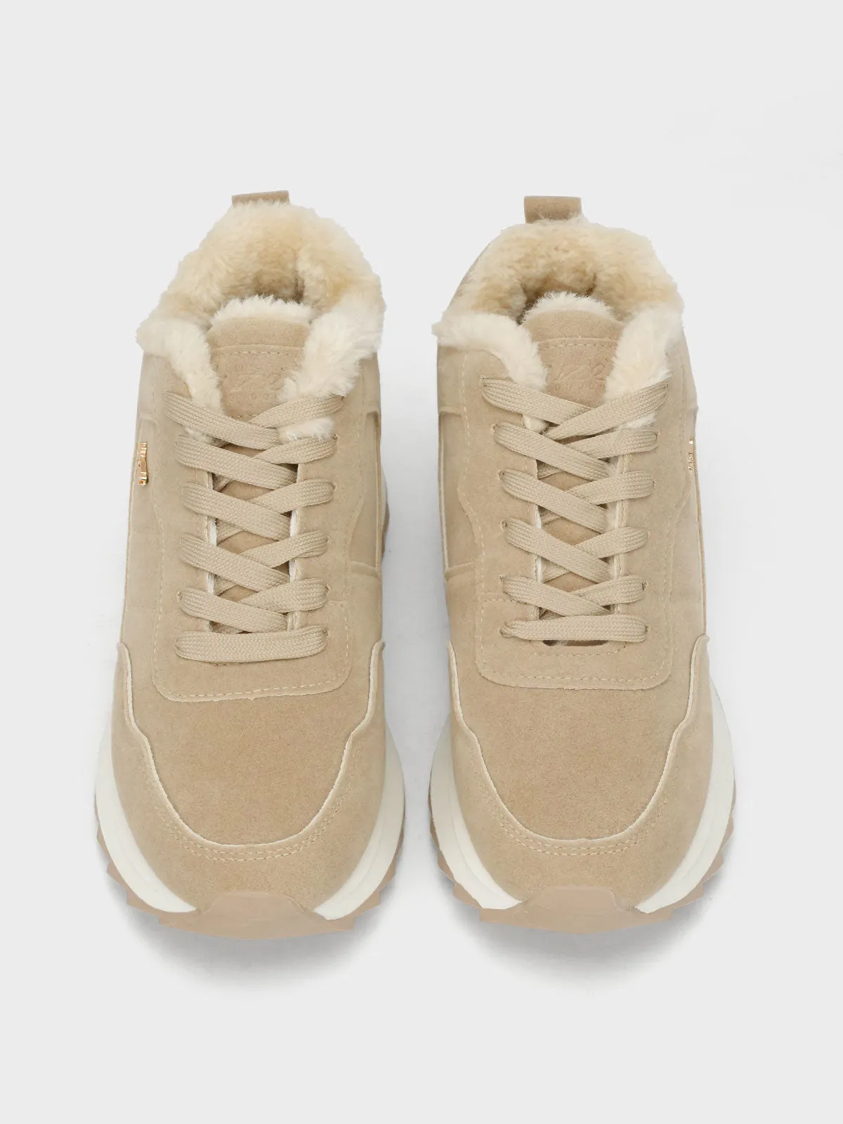 Womens "JABARI" Laced Up Sneakers