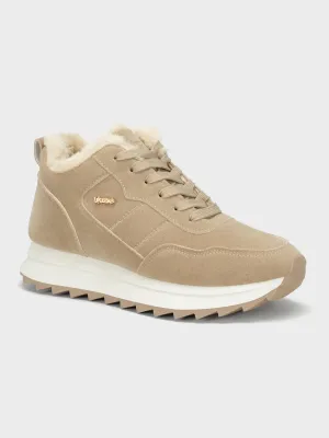 Womens "JABARI" Laced Up Sneakers