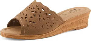 Women's Spring Step ESTELLA Fashion Wedge Slide Sandals