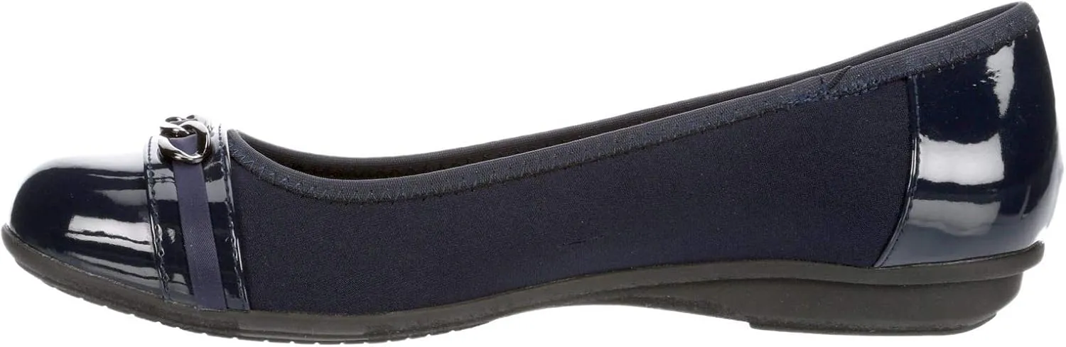 XAPPEAL Faye - Women's Slip-on Round Toe Accented Dress Ballet Flats