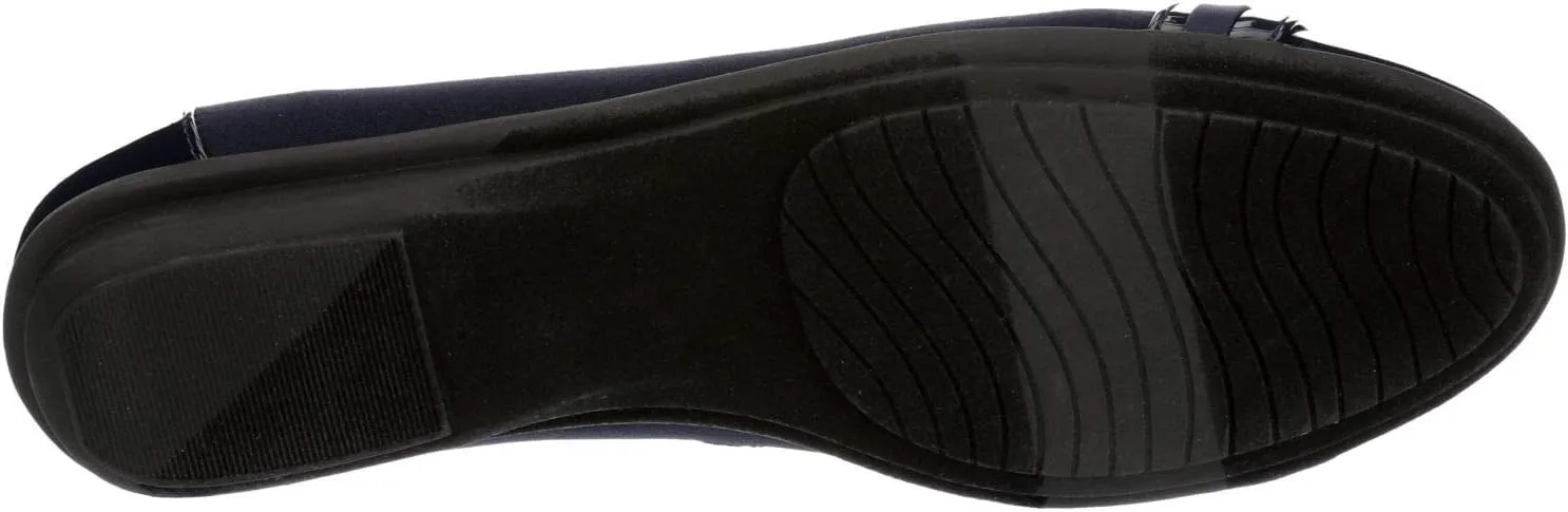 XAPPEAL Faye - Women's Slip-on Round Toe Accented Dress Ballet Flats